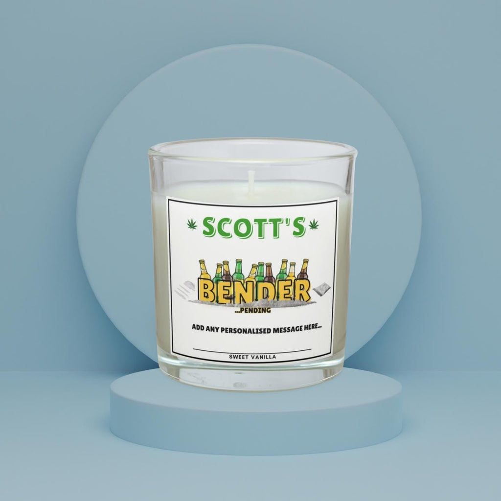 Bender Loading Personalised Candle | Funny Party Gift | Novelty Boyfriend Candle | Sesh Gifts | Stag Party | Adult Night Out Gift | Fun Gift Etsy