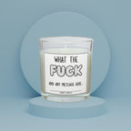 What The Fuck Personalised Candle | Funny Candle | Novelty Gift | What The Fuck Gifts | Funny Adult Gifts | Funny Candle Gift For Friend Etsy