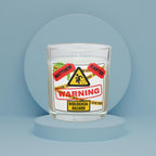 Fart Hazard Warning Personalised Candle | Funny Candle | Funny Gift | funny Farted Gift | Rude Fart Joke | Toilet Humour | Funny Family Joke Etsy