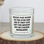 Stressed Friend Funny Candle | Funny Burnout Gift for Friend | Secret Santa Gift | Novelty Office Banter |  Funny Gift for Family | Gym Gift Etsy