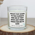 Funny No Fucks Given Personalised Candle | Novelty Adult Gift for Friends | Funny Workmate Gift | Secret Santa | My Last Fuck Candle Gift Etsy