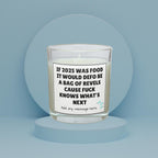 Funny 2025 Year Candle | Novelty Meme Gift | 2025 Bag of Revels Pun | 2025 Joke Message | Secret Santa Funny Candle | Work Friend | Family Etsy