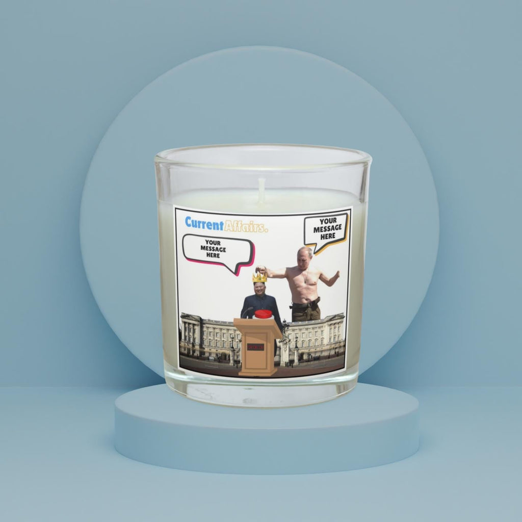 Vladimir Putin - Kim Jong Un Funny Personalised Candle | North Korea | Russia | Funny Politics Novelty Gift | Funny Message Candle Gift Etsy