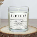 Brother Personalised Candle | Gifts for Brother | Brother Gifts | Thoughtful Brother Gift | Bro Candle | Birthday Candle | Christmas Gift Etsy