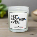 Best Bro Ever Hearts Personalised Candle | Best Brother Gift | Message Gift for Brother | Brother Candle | Birthday Gift | Christmas Gift Etsy