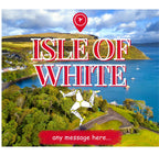 Personalised Isle of Wight Mug | Scenic Coastal Design | Custom Message | Souvenir Gift | Isle Of White Gift | UK travel Gift | Island Gifts Etsy