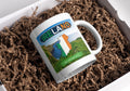Personalised Ireland Mug | Irish Flag Map Design | Scenic Countryside | Irish Gift | Ireland Flag | Personalised Gift | Gift for Irish | UK Etsy