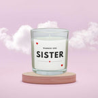 Number One Sister Personalised Candle | Gift for Sister | Thank You Sister | Sister Birthday | Sister Appreciation Gift | Christmas Gift Etsy