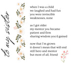To My Sister Poem Candle – Personalised Message – additional product view 5