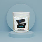 Best Uncle Personalised Candle | Best Uncle Ever Gift | Gift for Uncle | Best Uncle Gifts | Uncle Christmas Gifts | Uncle Birthday gifts Etsy
