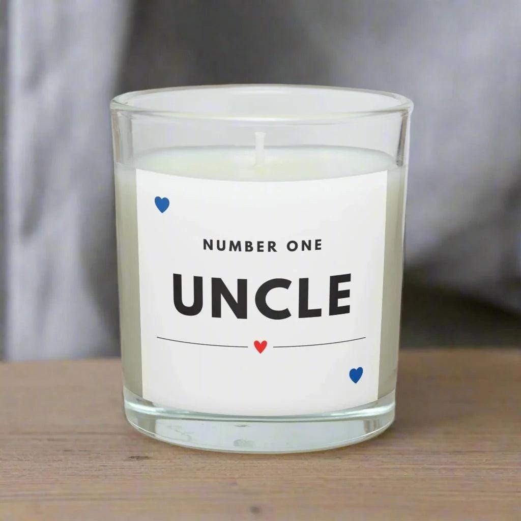 Number One Uncle Personalised Candle | Best Gifts for Uncle | Uncle Birthday | Uncle Appreciation | Christmas | Custom Uncle Candle Gifts Etsy