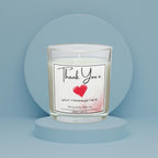 Thank You Love Heart Personalised Candle | Gift for Her | Thank You Gift | Custom Heart Message | Mum | Best Friend | Nanna | Mother In Law Etsy