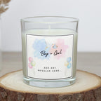 Gender Reveal Personalised Candle | Boy or Girl | Baby Shower Gifts | Expecting Parents Gifts | Gender Reveal Gift | Baby Reveal Party Décor Etsy