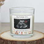 Baby Scan Photo Personalised Candle | Baby Ultrasound Gift | New Parent Gift | Baby Shower | Gender Reveal Scan | New Parents | Grandparents Etsy