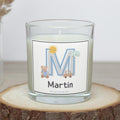 Baby Boy Name Initial Personalised Candle | Newborn Baby Boy Gift | Nursery Decoration | Gift for New Parent | Personalised New Baby Gifts Etsy