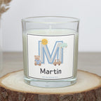Baby Boy Name Initial Personalised Candle | Newborn Baby Boy Gift | Nursery Decoration | Gift for New Parent | Personalised New Baby Gifts Etsy