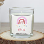 Baby Girl Name Date & Message Candle | Custom Girl Name Gift | Nursery Décor | Newborn Baby Girl Date | Baby Shower Gift | Personalised Baby Etsy