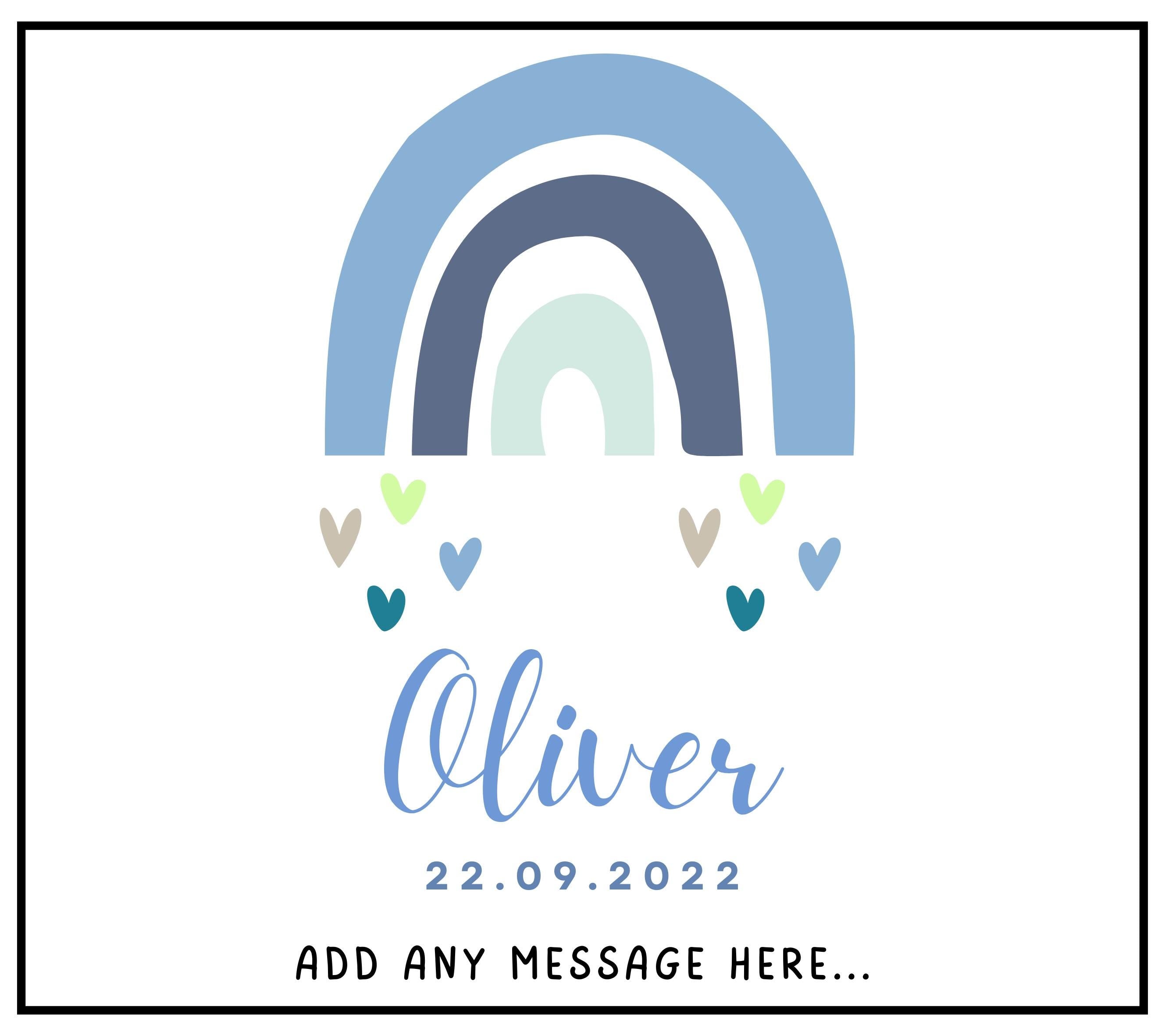 Baby Boy Name Date & Message Candle | Custom Boy Name Gift | Nursery Décor | Newborn Baby Boy Date | Baby Shower Gift | Personalised Baby Etsy