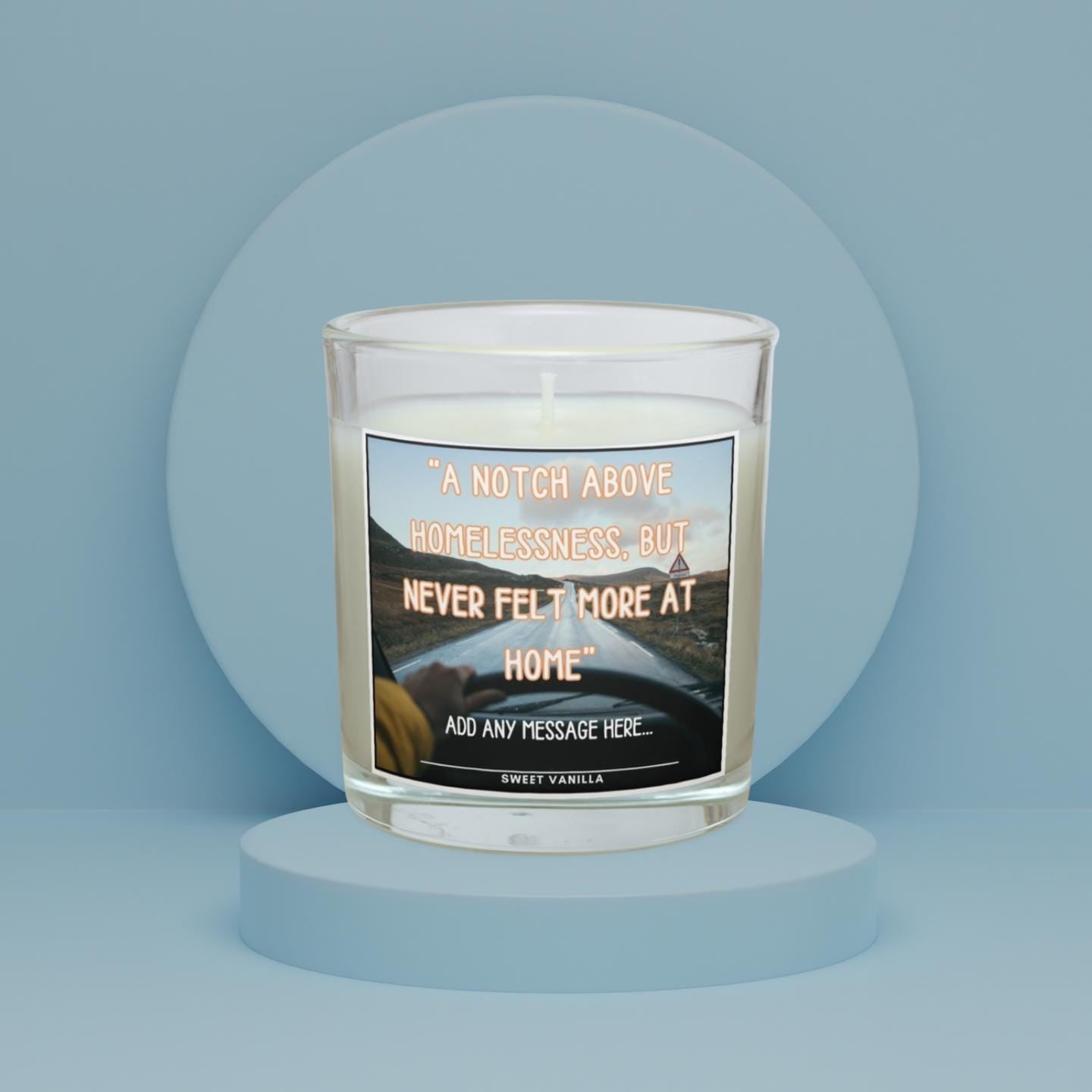 Vanlife Campervan Quote Personalised Candle | Motorhome Quote | Vanlife Decor | Vanlife Quote | Van Conversion | Campervan Life | Travel Etsy
