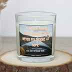 Vanlife Campervan Quote Personalised Candle | Motorhome Quote | Vanlife Decor | Vanlife Quote | Van Conversion | Campervan Life | Travel Etsy