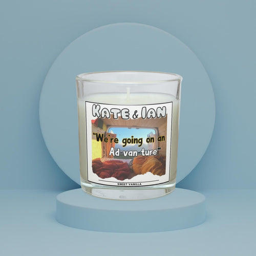 Advanture Personalised Candle | Vanlife Candle | Travel Gift | Motorhome Adventure | Campervan Road Trip | Personalised Message Candle Gift Etsy