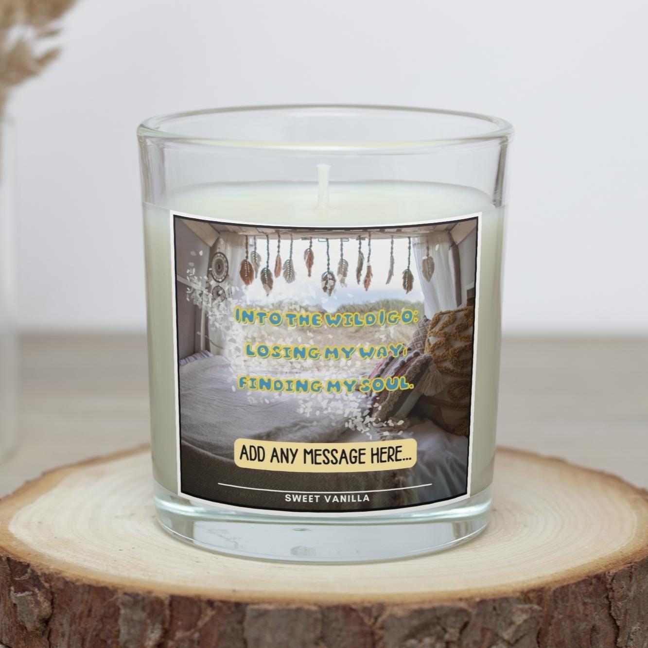 Motorhome Vanlife Quote Personalised Candle | Campervan Decor | Motorhome Decor | Vanlife Gifts | Motorhome Quote | Campervan Message Gift Etsy