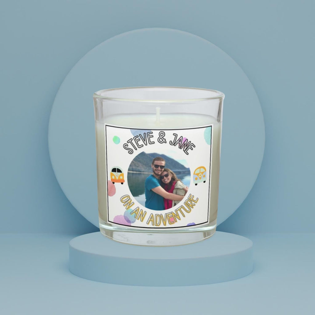 On An Adventure Motorhome Personalised Photo Candle | Vanlife Gift | Campervan Decor | Motorhome Gift | Vanlife Essentials | Van Decoration Etsy