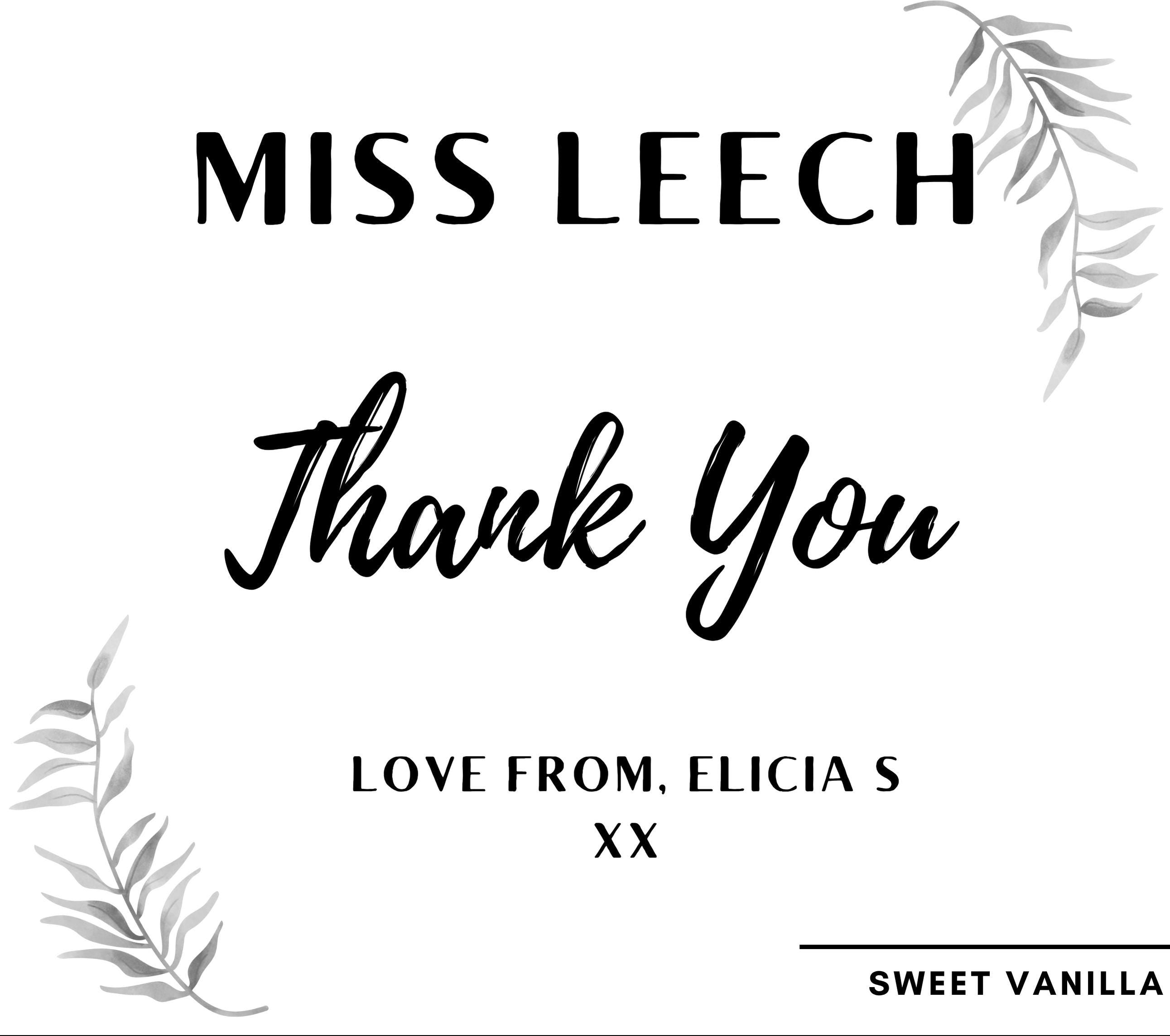 Teacher Thank You Personalised Candle | Gifts for Teacher | Thank You Teacher | Best Teacher gifts | End Of term Gifts | Miss You Teacher Etsy