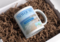 Personalised Newquay Mug | Custom Message | Cornwall Souvenir | Seaside Keepsake Novelty Mug | Place Name | Newquay | Personalised Gift Etsy