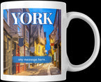 Personalised York Mug | Historic Street Scene | Custom Message | City Souvenir | Heritage Gift from Yorkshire | York Gift | Personalised Mug Etsy
