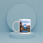 Personalised Edinburgh Mug | Scottish Skyline & Saltire | Custom Message | Scotland Souvenir Gift | Edinburgh Fest Gift | Novelty Mug Etsy