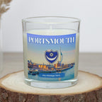 Portsmouth Personalised Candle | Portsmouth Gift | Portsmouth Home Decor | Portsmouth Message Candle Gift | Portsmouth Travel Candle Gift Etsy