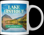 Lake District Personalised Mug | Scenic UK Landscape Gift | Custom Message Mug | Nature Lover Present | Cumbria Souvenir | Novelty Mug | DIY Etsy