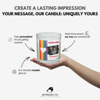 Gay Photo Upload Personalised Candle | LGBTQ Gifts | Gay Photo Gift | Gay Relationship Gift | Gay Memories Gift | Lesbian Photo Message Gift Etsy