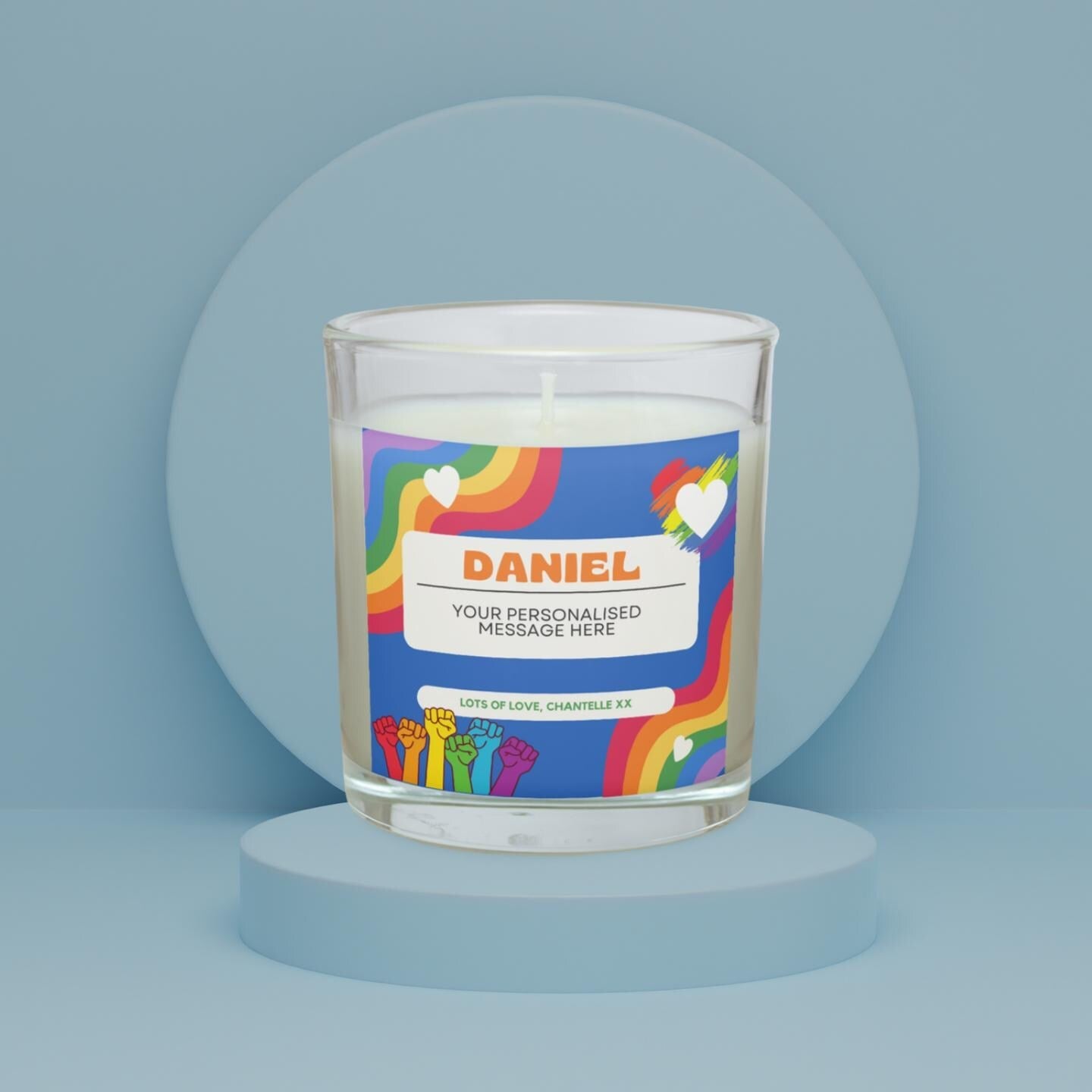Gay Pride Name & Message Personalised Candle | LGBTQ Gifts | Gay Friend Gift | Personalised Message Gift | Coming Out Gift | Funny Gay Gift Etsy