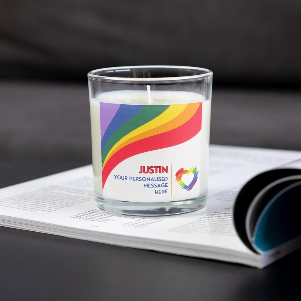 Love Is Love Personalised Photo Candle | LGBTQ Gifts | Gay Pride Photo Gift | Gay Relationship Gift | Personalised Photo and Message Gift Etsy