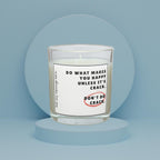 Don't Do Crack Personalised Candle | Funny Crackhead Joke | Novelty Adult Gift | Custom Message Funny Candle | Funny Christmas | Joke Candle Etsy