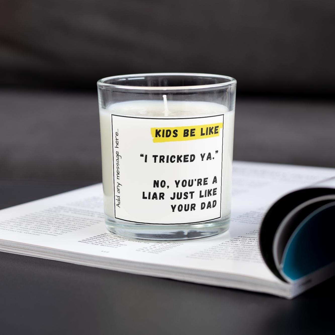 Funny Sarcastic Adult Joke Candle | Kids Be Like Funny Candle | Novelty Gift for Parents | Sarcastic Single Parent Joke Gift | Gift for Her Etsy