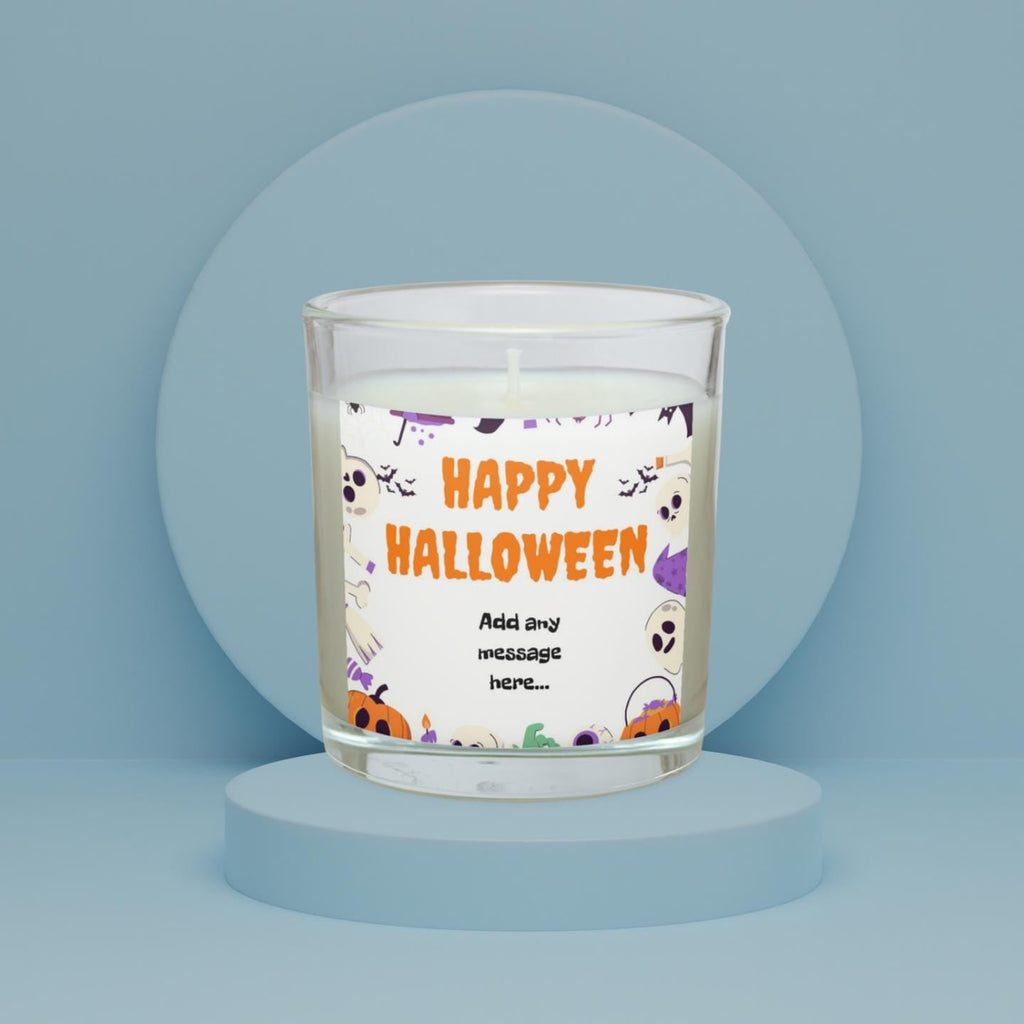 Happy Halloween Personalised Candle | Halloween Decoration | Trick or Treat | Halloween Party Decorations | Halloween Home Decor | Halloween Etsy