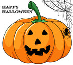 Halloween Pumpkin Personalised Candle | Halloween Decoration | Trick or Treat | Happy Halloween | Halloween Party Gift | Custom Halloween Etsy