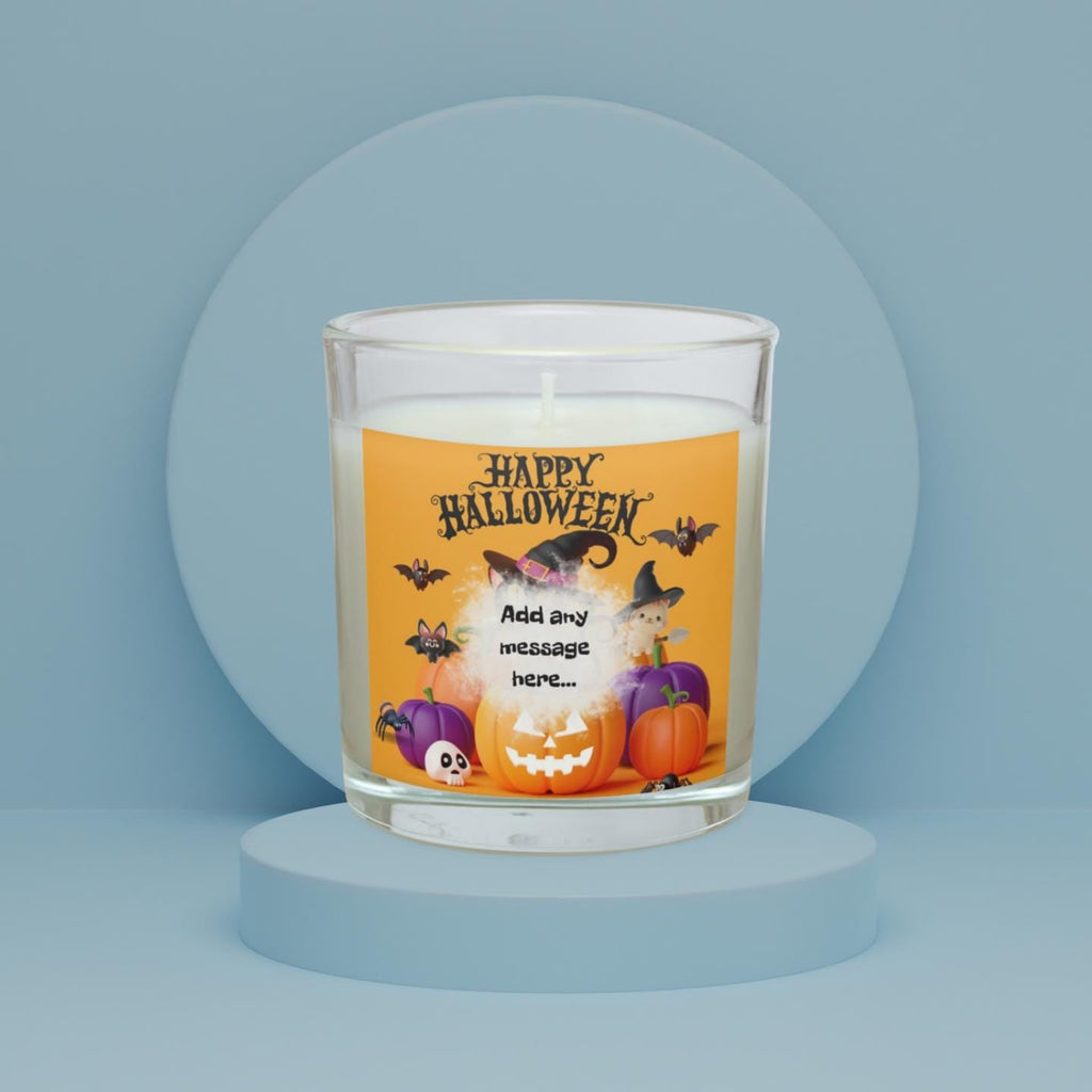 Halloween Custom Message Personalised Candle | Halloween Decoration | Trick or Treat | Halloween Party | Custom Message Halloween Candle Etsy