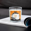 Happy Halloween Scene Personalised Candle | Halloween Decor | Spooky Halloween Ideas | Any Message Halloween Candle | Happy Halloween Party Etsy