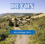 Personalised Devon Mug | Custom Scenic Coffee Cup | Devon Gift | Countryside Mug | Custom Message Mug | UK Souvenir | Gift for Him Her Etsy