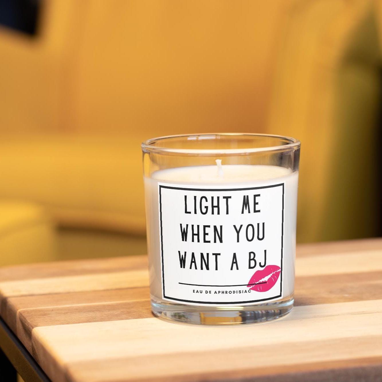 Blowjob Personalised Candle | Rude Adult Gift | Funny Blowjob Candle | Novelty Blowjob Gift | Rude Relationship Candle | Funny Blowjob Gifts Etsy
