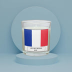 France Personalised Candle | Flag of France Gift | French Message Gift | French Friend Gift | French Flag Message Candle | Expat in France Etsy