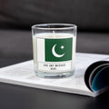 Pakistan Personalised Candle | Flag of Pakistan Gift | Eid Celebration Gift | Pakistani Family Gift | Pakistani Message Candle | Eid Candle Etsy