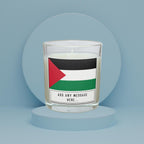 Palestine Candle | Flag of Palestine Gift | Palestine Message Candle | Palestine Home Décor | Missing Palestine | Palestine Cultural Candle Etsy