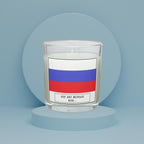 Russia Personalised Candle | Flag of Russia Gift | Russia Message Candle | Russian Gifts | Russian Culture | Missing Russia | Russia Décor Etsy