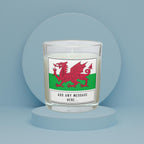 Wales Personalised Candle | Flag of Wales | Gift for Welsh | St David's Day | Funny Wales Gift | Welsh Flag patriotic | Wales Flag Message Etsy