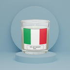 Italy Personalised Candle | Flag of Italy | Gift for Italian | Missing Italy Gift | Italian Home Décor | Italy Message Gift | Italy Candle Etsy